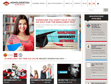 Tablet Screenshot of hostudents.com